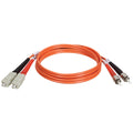 Tripp Lite 5M Duplex Multimode 62.5/125 Fiber Optic Patch Cable SC/ST 16' 16ft 5 Meter - SC - ST - 16.4ft - N304-05M - eCommerce Business Prime