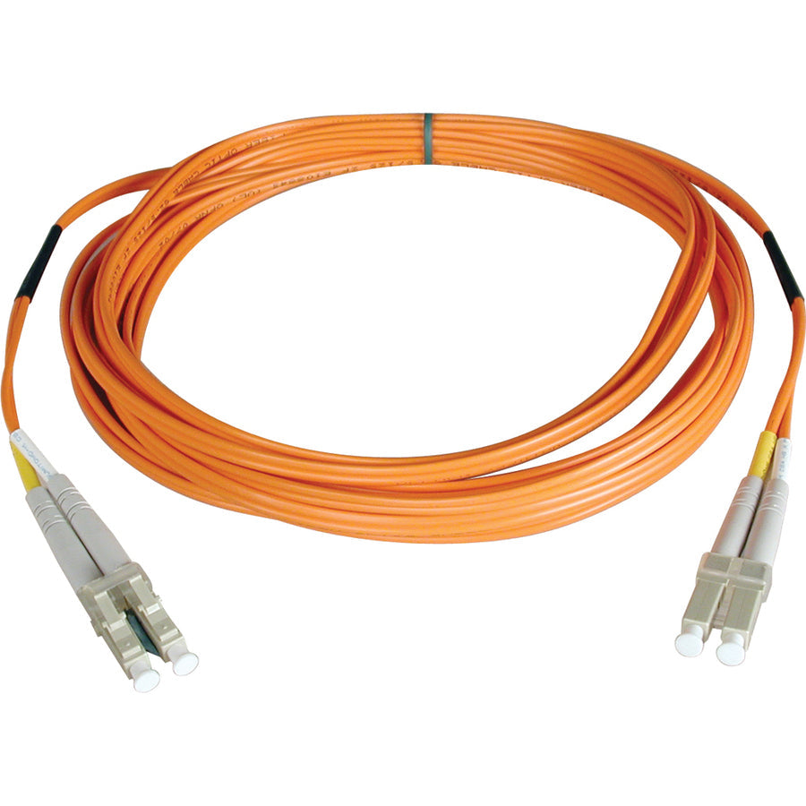 Tripp Lite 25M Duplex Multimode 50/125 Fiber Optic Patch Cable LC/LC 82' 82ft 25 Meter - LC Male - LC Male - 82.02ft - N520-25M