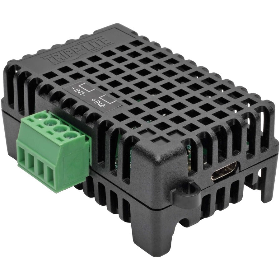 Tripp Lite Environmental Sensor w/ Temp & Humidity Monitor & Digital Inputs - Black - E2MTHDI - eCommerce Business Prime