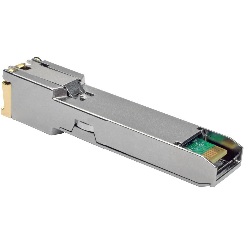 Tripp Lite Cisco GLC-T Compatible SFP Mini Transceiver 1000Base-TX Copper - For Data Networking, Optical Network 1 RJ-45 10/100/1000Base-TX Network LAN - Twisted Pair - Category 5e, Category 6Gigabit ...  - N286-01GTX - eCommerce Business Prime