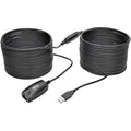 Tripp Lite 15M USB 2.0 Hi-Speed Active Extension Repeater Cable USB-A M/F - for USB Hub - 60 MB/s - Extension Cable - 49.21 ft - 1 x Type A Male USB - 1 x Type A Female USB - Nickel Plated, Gold-plate...  - U026-15M - eCommerce Business Prime