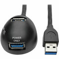 Tripp Lite 6ft 2-Port USB 3.0 SuperSpeed Desktop Extension Cable M/F 6' - USB for Digital Camera, Desktop Computer, Hard Drive, Notebook - 640 MB/s - Extension Cable - 5.91 ft - 1 x Type A Male USB - ...  - U324-006-DSK2 - eCommerce Business Prime
