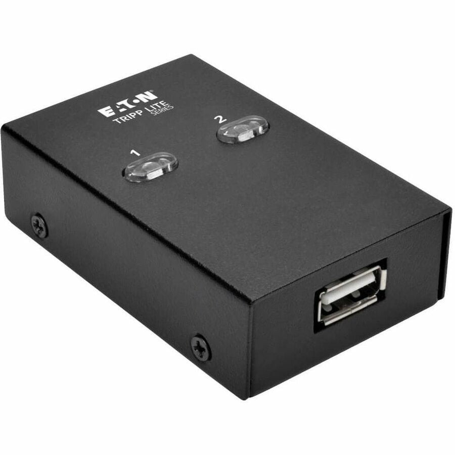 Tripp Lite 2-Port USB Hi-Speed Sharing Switch for Printer/ Scanner /Other - USB - External - 2 USB Port(s) - 2 USB 2.0 Port(s) - U215-002 - eCommerce Business Prime