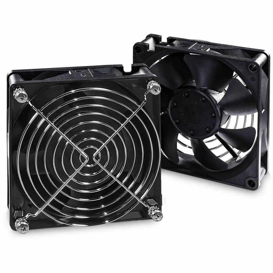 CyberPower CRA11002 Fan kit Rack Accessories - Wall mount roof fan kit, 2x 110/120Vac cooling fans; 190 CFM, 2 year warranty - CRA11002 - eCommerce Business Prime