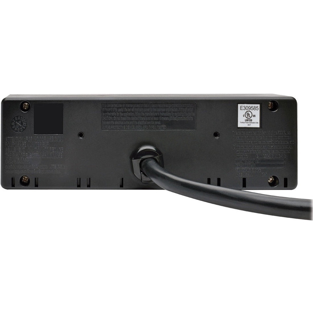 Tripp Lite 3-Outlet Surge Protector Power Strip w/ 2-Port USB Charging Black - 3 x NEMA 5-15R, 2 x USB - 510 J - 120 V AC Input - 120 V AC, 5 V DC Output - TLP310USBS - eCommerce Business Prime