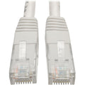 Tripp Lite 15ft Cat6 Gigabit Molded Patch Cable RJ45 M/M 550MHz 24AWG White - Category 6 for Network Device, Router, Modem, Blu-ray Player, Printer, Computer - 128 MB/s - Patch Cable - 15 ft - 1 x RJ-...  - N200-015-WH - eCommerce Business Prime