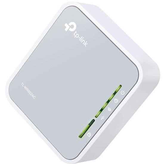 TP-Link TL-WR902AC - AC750 Wireless Portable Nano Travel Router - Dual Band WiFi - Support Multiple Modes - WiFi Router/Hotspot/Bridge/Range Extender/Access Point/Client Modes - 1 USB 2.0 Port - TL-WR902AC - eCommerce Business Prime