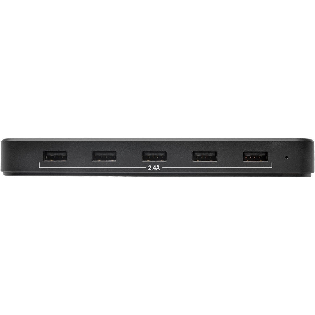 Tripp Lite 5-Port USB Fast Charging Station Hub/ Device Organizer 12V4A 48W - 48 W Output Power - 120 V AC, 230 V AC Input Voltage - 5 V DC Output Voltage - 2.40 A Output Current - U280-005-ST - eCommerce Business Prime