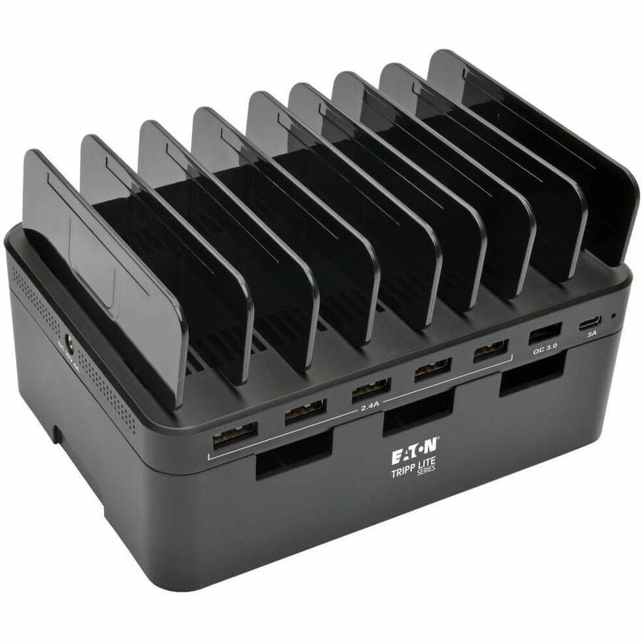 Tripp Lite 7-Port USB Charging Station Hub Quick Charge 3.0, USB-C, Storage - 60 W Output Power - 120 V AC, 230 V AC Input Voltage - 5 V DC Output Voltage - 3 A Output Current - U280-007-CQC-ST - eCommerce Business Prime