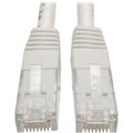 Tripp Lite 3ft Cat6 Gigabit Molded Patch Cable RJ45 M/M 550MHz 24 AWG White 3' - Category 6 for Network Device, Router, Modem, Blu-ray Player, Printer, Computer - 128 MB/s - Patch Cable - 3 ft - 1 x R...  - N200-003-WH - eCommerce Business Prime