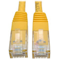 Tripp Lite 15ft Cat6 Gigabit Molded Patch Cable RJ45 MM 550MHz 24AWG Yellow - Category 6 for Network Device, Router, Modem, Blu-ray Player, Printer, Computer - 128 MB/s - Patch Cable - 15 ft - 1 x RJ-...  - N200-015-YW - eCommerce Business Prime