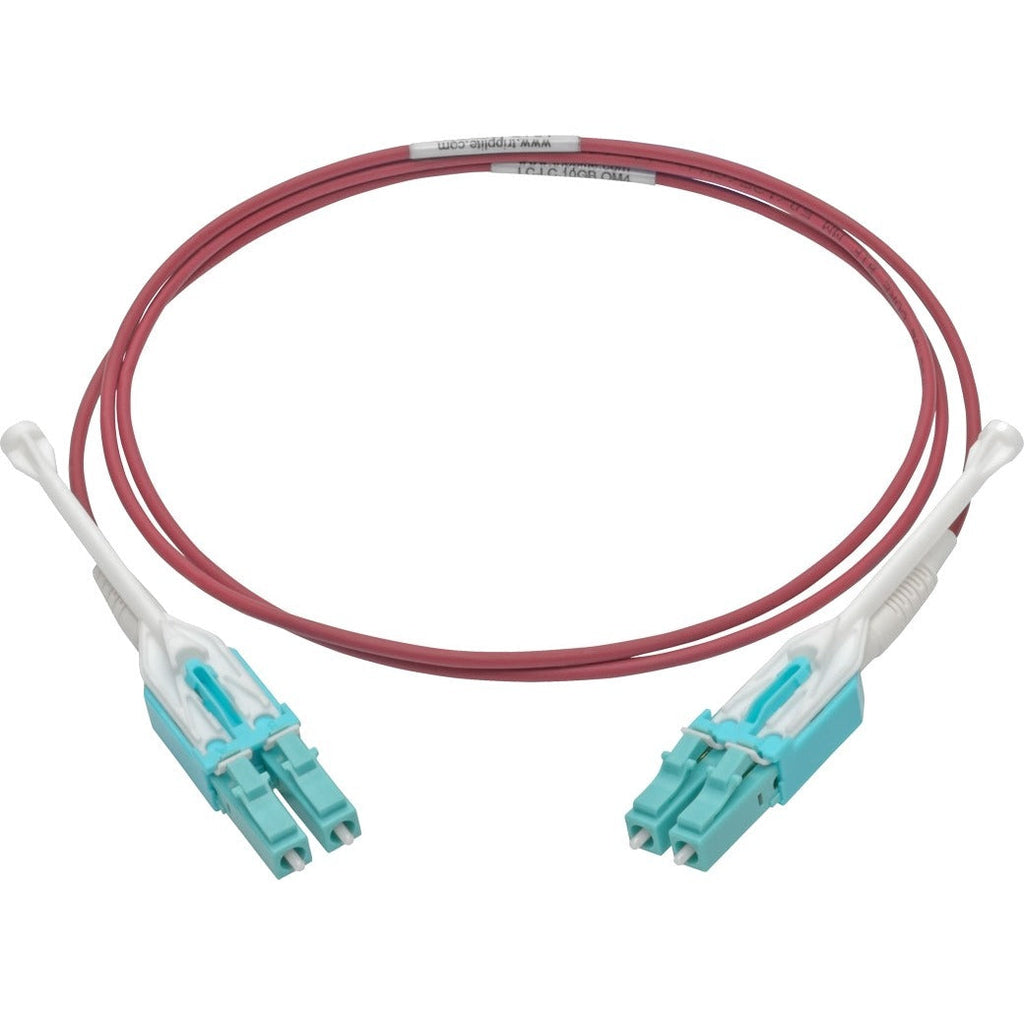 Tripp Lite 1M 10Gb Duplex Multimode Fiber Patch Cable 50/125 OM4 LC/LC LSZH - Fiber Optic for Network Device - 12.50 GB/s - Patch Cable - 3.28 ft - 2 x LC Male Network - 2 x LC Male Network - 50/125 &...  - N821-01M-MG-T - eCommerce Business Prime