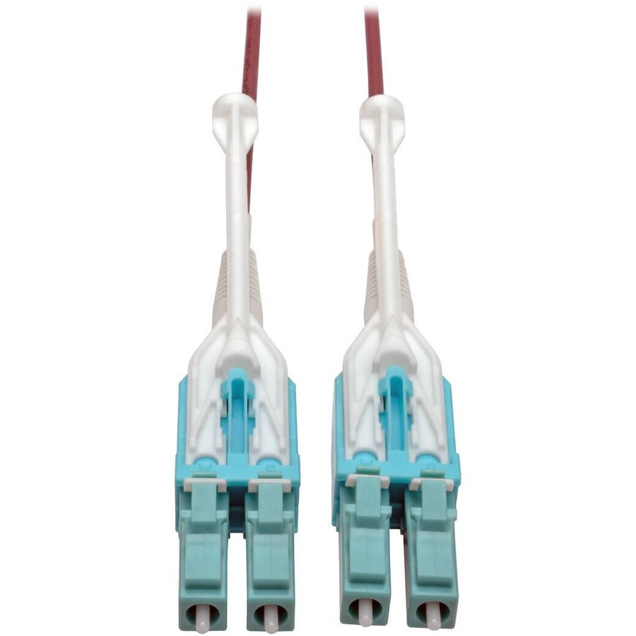 Tripp Lite 5M 10Gb Duplex Multimode Fiber Patch Cable 50/125 OM4 LC/LC LSZH - Fiber Optic for Network Device - 12.50 GB/s - Patch Cable - 16.40 ft - 2 x LC Male Network - 2 x LC Male Network - 50/125 ...  - N821-05M-MG-T - eCommerce Business Prime