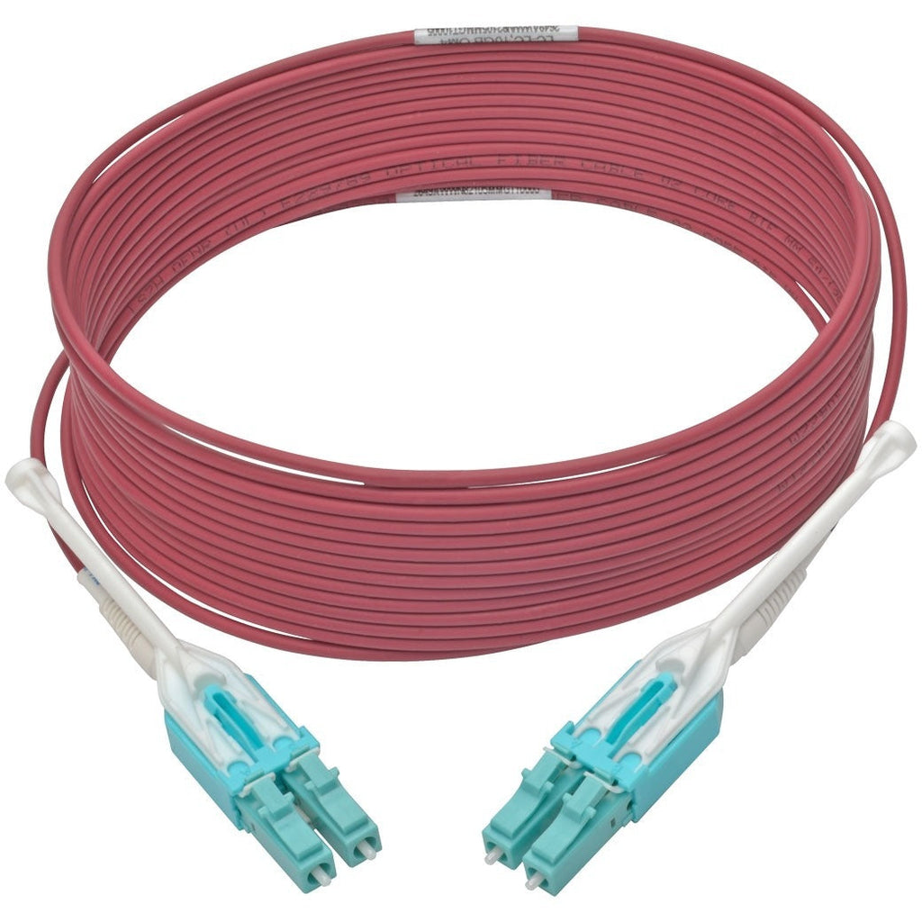 Tripp Lite 5M 10Gb Duplex Multimode Fiber Patch Cable 50/125 OM4 LC/LC LSZH - Fiber Optic for Network Device - 12.50 GB/s - Patch Cable - 16.40 ft - 2 x LC Male Network - 2 x LC Male Network - 50/125 ...  - N821-05M-MG-T - eCommerce Business Prime