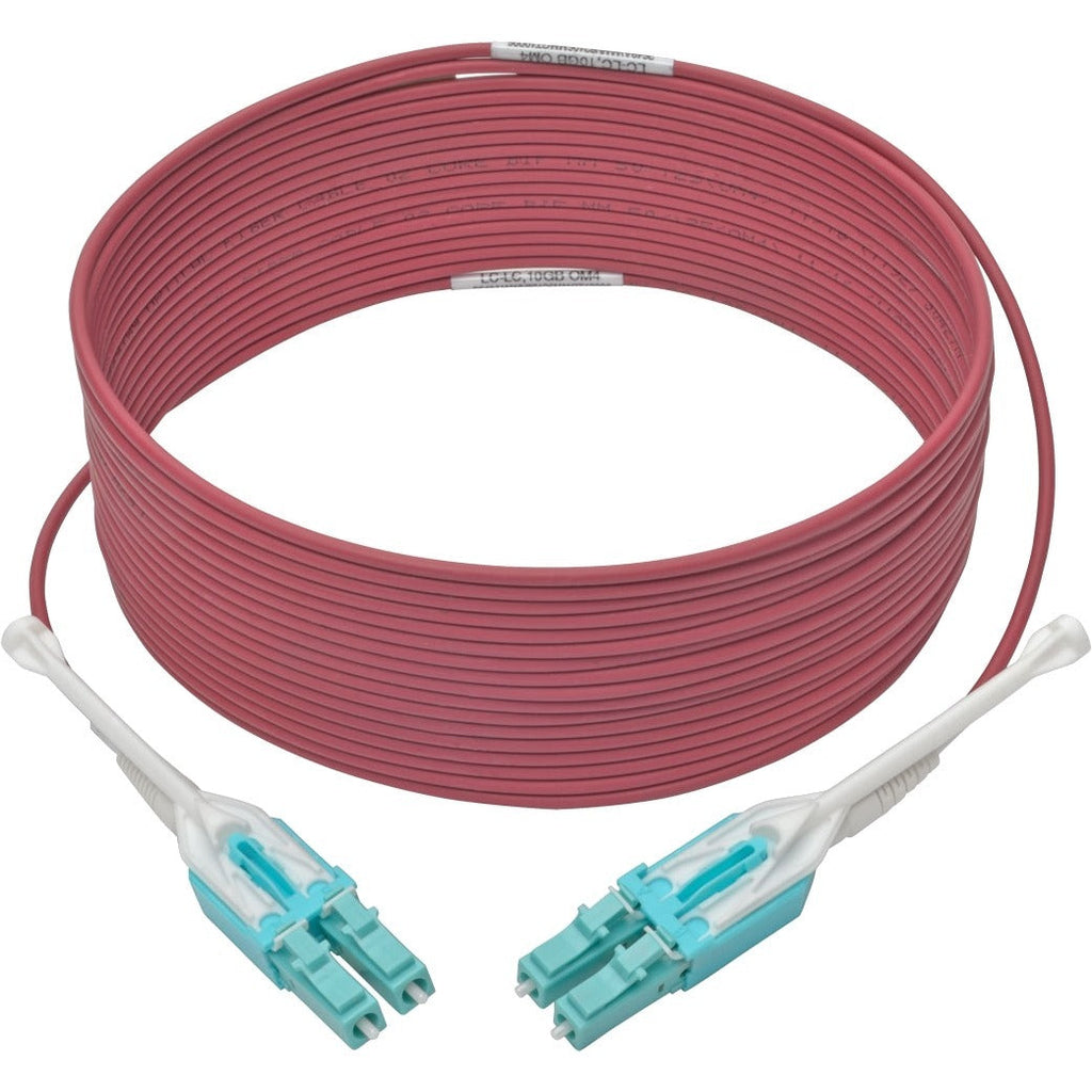 Tripp Lite 6M 10Gb Duplex Multimode Fiber Patch Cable 50/125 OM4 LC/LC LSZH - Fiber Optic for Network Device - 12.50 GB/s - Patch Cable - 19.69 ft - 2 x LC Male Network - 2 x LC Male Network - 50/125 ...  - N821-06M-MG-T - eCommerce Business Prime