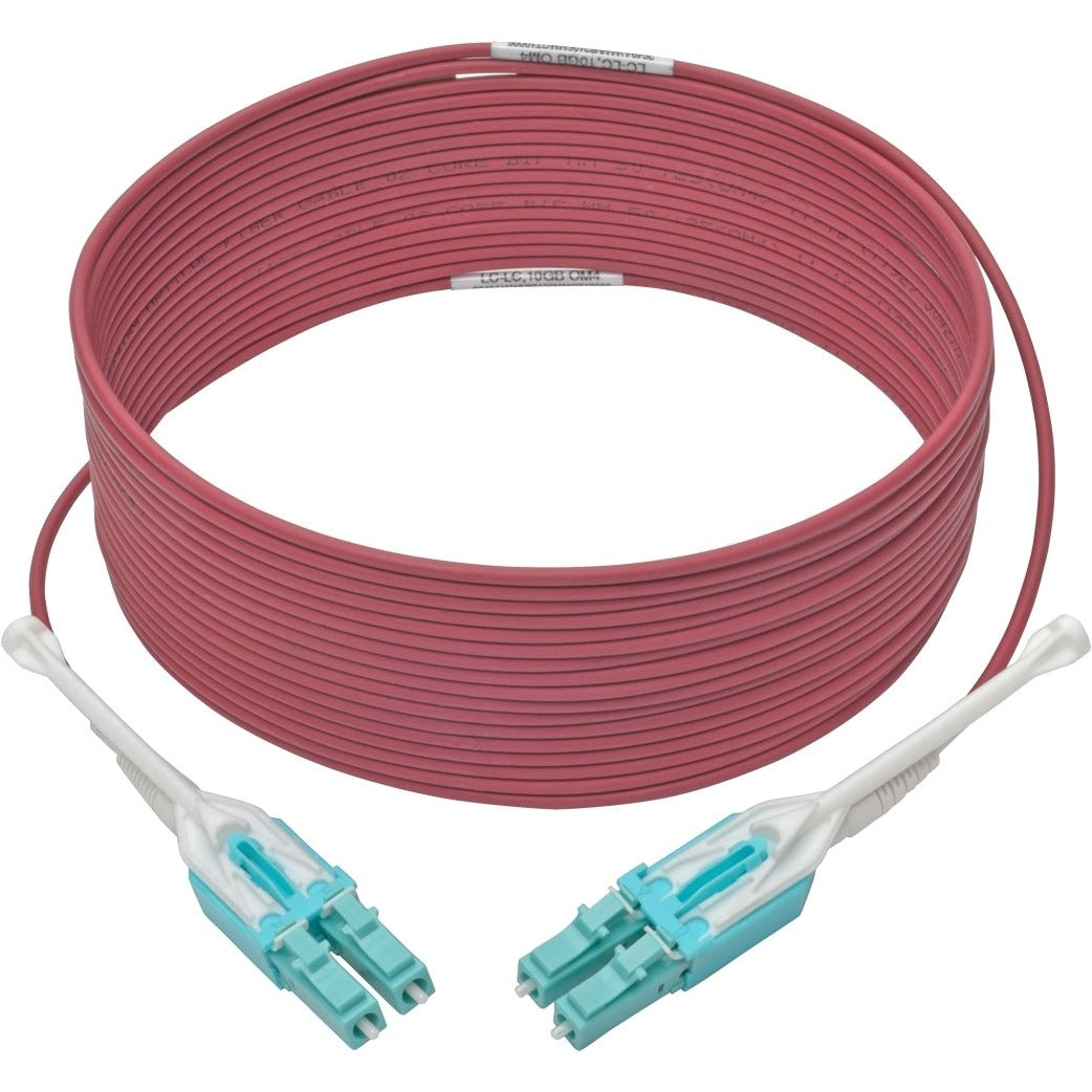 Tripp Lite 8M 10Gb Duplex Multimode Fiber Patch Cable 50/125 OM4 LC/LC LSZH - Fiber Optic for Network Device - 12.50 GB/s - Patch Cable - 26.25 ft - 2 x LC Male Network - 2 x LC Male Network - 50/125 ...  - N821-08M-MG-T - eCommerce Business Prime
