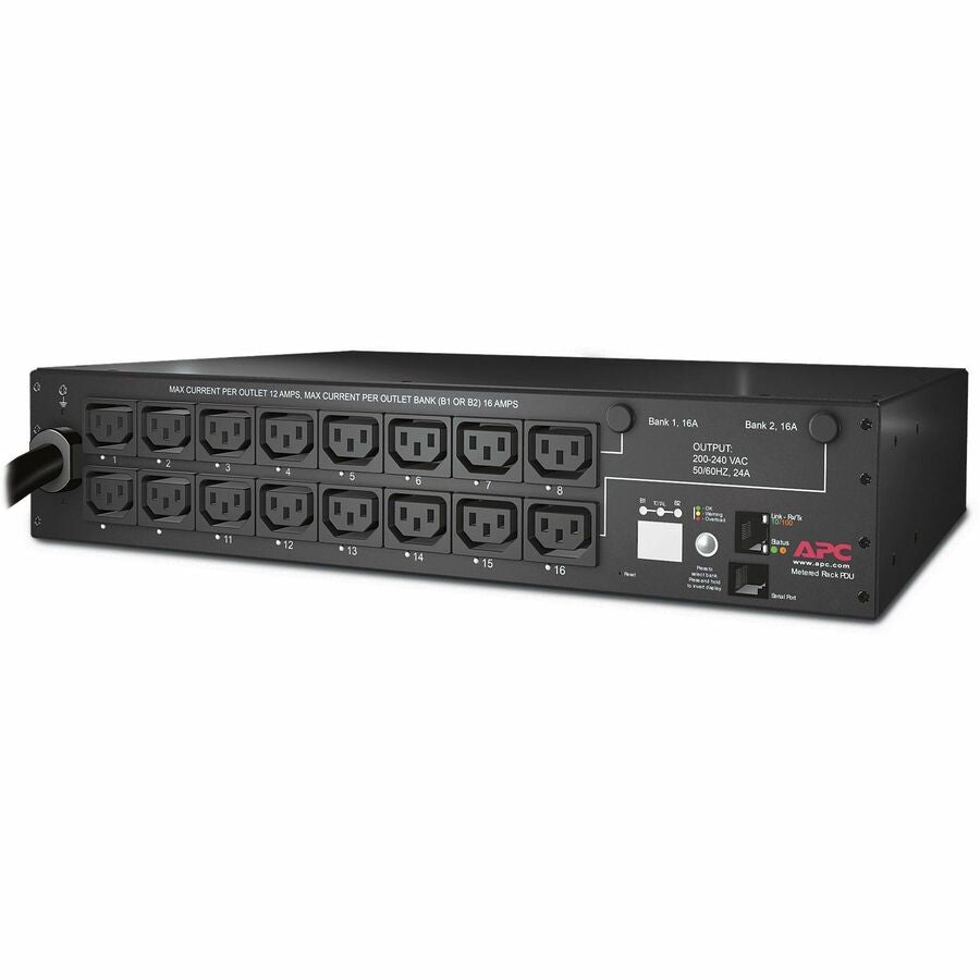APC by Schneider Electric Rack PDU, Switched, 2U, 30A, 208V, (16)C13 - Switched - NEMA L6-30P - 16 x IEC 60320 C13 - 230 V AC - 2U - Rack-mountable - AP7911B - eCommerce Business Prime
