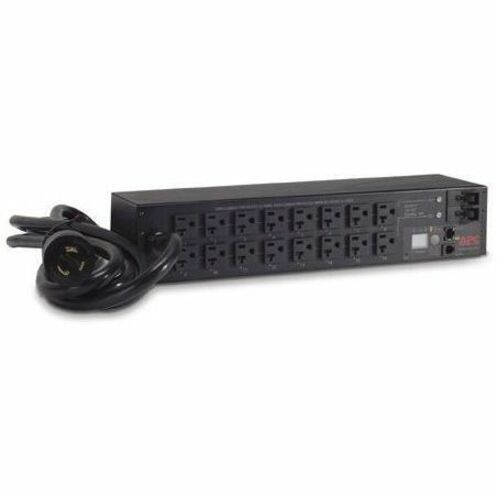 APC by Schneider Electric Rack PDU, Switched, 2U, 30A, 120V, (16)5-20 - Switched - NEMA L5-30P - 16 x NEMA 5-20R - 120 V AC - 2U - Horizontal - Rack-mountable - AP7902B - eCommerce Business Prime