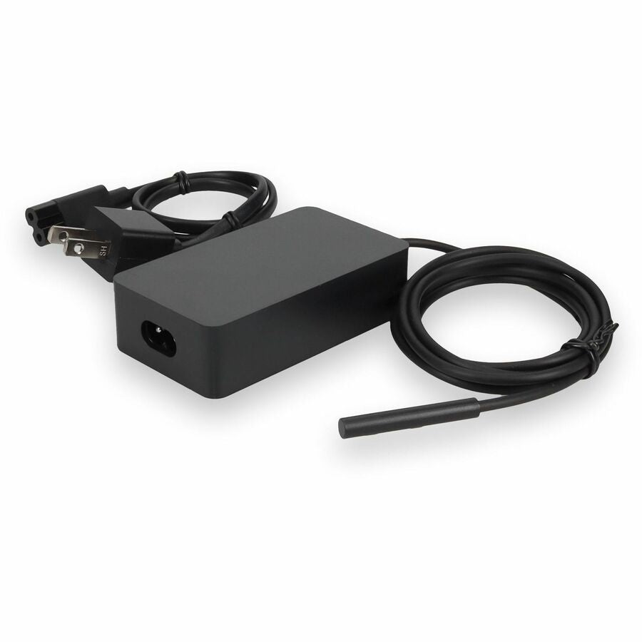 Microsoft Q4Q-00001 Compatible 65W 15V at 4A Black Laptop Power Adapter and Cable - 100% compatible and guaranteed to work - Q4Q-00001-AA - eCommerce Business Prime
