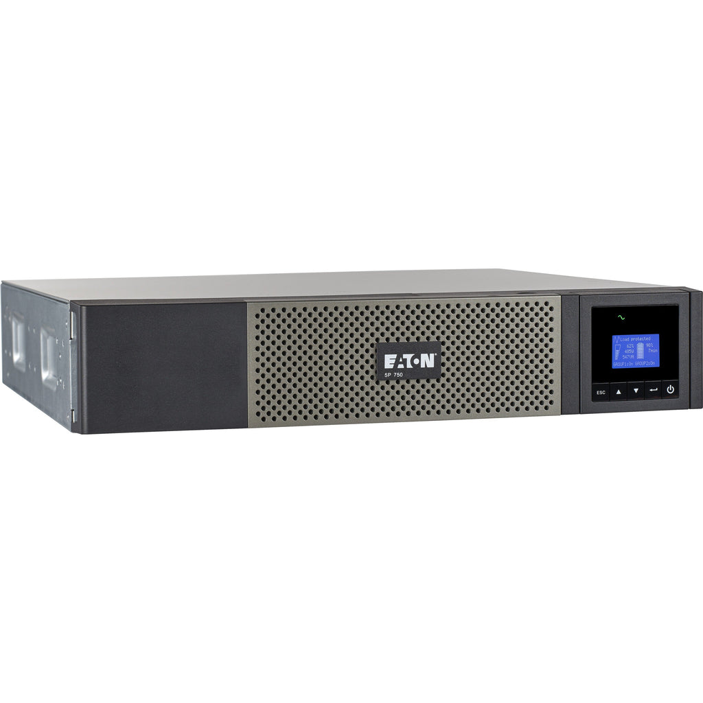 Eaton 5P UPS 750VA 600 Watt 120V True Sine Wave Rackmount UPS Network Card Optional - 2U Rack-mountable, Wall Mountable - 120 V AC Input - 120 V AC Output - 10 x NEMA 5-15R - 5P750RC - eCommerce Business Prime