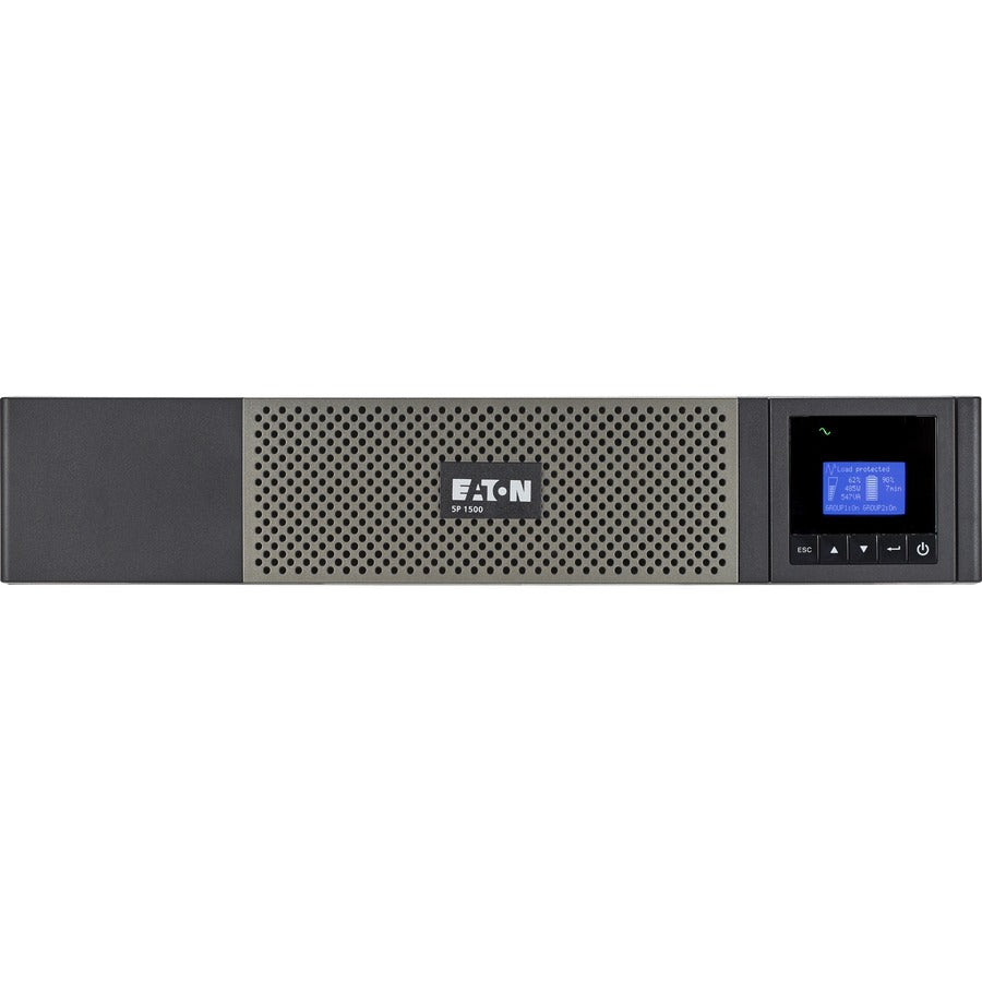 Eaton 5P UPS 1440VA 1100 Watt 120V 2U Rackmount True SineWave Network Card Optional - 2U Rack-mountable, Wall Mountable - 120 V AC Input - 120 V AC Output - 10 x NEMA 5-15R - 5P1500RC - eCommerce Business Prime