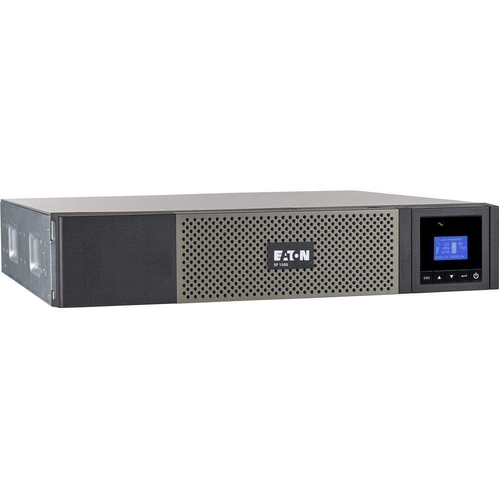 Eaton 5P UPS 1440VA 1100 Watt 120V 2U Rackmount True SineWave Network Card Optional - 2U Rack-mountable, Wall Mountable - 120 V AC Input - 120 V AC Output - 10 x NEMA 5-15R - 5P1500RC - eCommerce Business Prime