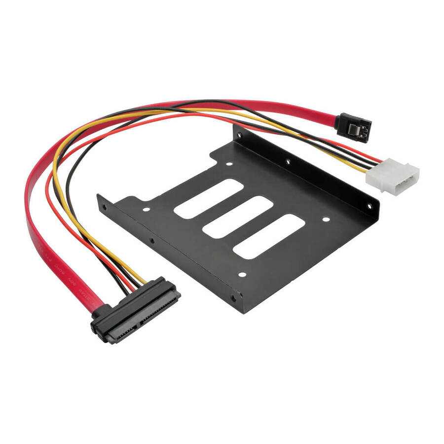 Tripp Lite 2.5 Inch SATA Hard Drive to 3.5 Inch Drive Bay Mounting Kit - Black - P948-BRKT25 - eCommerce Business Prime