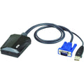 ATEN USB/VGA Video/Data Transfer Cable-TAA Compliant - USB/VGA Video/Data Transfer Cable for Notebook, Server, KVM Switch, Desktop Computer - First End: 1 x USB 2.0 Type A - Male, 1 x 15-pin HD-15 - M...  - CV211 - eCommerce Business Prime