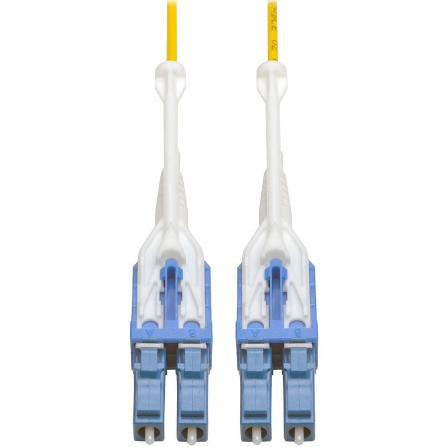Tripp Lite 5M Duplex SMF 9/125 Uniboot Fiber Optic Patch Cable LC/LC 16' - Fiber Optic for Patch Panel, Switch, Network Device - 1.25 GB/s - Patch Cable - 16.40 ft - 2 x LC Male Network - 2 x LC Male ...  - N370-05M-T - eCommerce Business Prime
