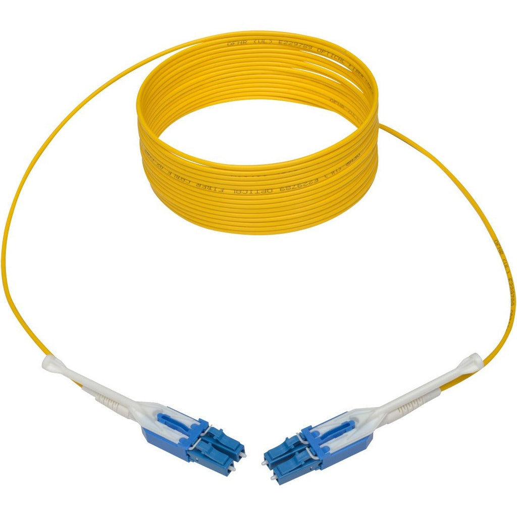 Tripp Lite 5M Duplex SMF 9/125 Uniboot Fiber Optic Patch Cable LC/LC 16' - Fiber Optic for Patch Panel, Switch, Network Device - 1.25 GB/s - Patch Cable - 16.40 ft - 2 x LC Male Network - 2 x LC Male ...  - N370-05M-T - eCommerce Business Prime