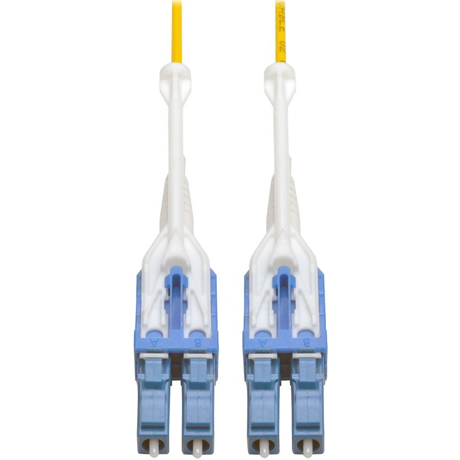 Tripp Lite 2M Duplex SMF Singlemode 9/125 Uniboot Fiber Optic Patch Cable LC/LC 6' - Fiber Optic for Patch Panel, Switch, Network Device - 1.25 GB/s - Patch Cable - 6.56 ft - 2 x LC Male Network - 2 x...  - N370-02M-T - eCommerce Business Prime