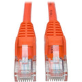 Tripp Lite 5ft Cat5 Cat5e Snagless Molded Patch Cable UTP Orange RJ45 M/M 5' - Category 5e for Network Device, Router, Switch, Printer, Server - 128 MB/s - Patch Cable - 5 ft - 1 x RJ-45 Male Network ...  - N001-005-OR - eCommerce Business Prime