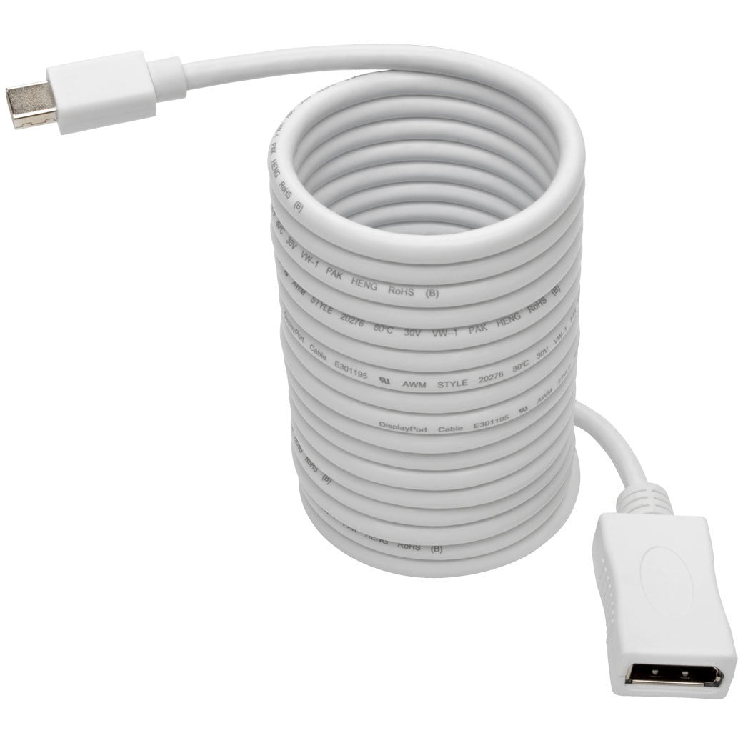 Tripp Lite 10ft Mini DisplayPort to DisplayPort Adapter Cable 4K x 2K M/F, MDP to DP 10' - DisplayPort/Mini DisplayPort for Audio/Video Device, Projector, TV, Monitor - 10 ft - 1 x Mini DisplayPort Ma...  - P139-010-DP-V2B - eCommerce Business Prime