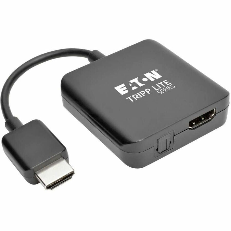 Tripp Lite HDMI Audio De-Embedder Extractor with HDMI Cable UHD 4Kx2K - Functions: Audio Embedding, Audio Extraction - USB - Audio Line Out - External - P130-06N-AUDIO - eCommerce Business Prime