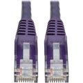 Tripp Lite 2ft Cat6 Snagless Molded Patch Cable UTP Purple RJ45 M/M 2' - Category 6 for Switch, Hub, Network Device, Router, Server, Modem, Network Adapter - 128 MB/s - Patch Cable - 2 ft - 1 x RJ-45 ...  - N201-002-PU - eCommerce Business Prime