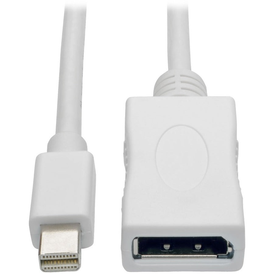 Tripp Lite 3ft Mini DisplayPort to DisplayPort Adapter Cable 4K x 2K M/F, MDP to DP 3' - DisplayPort/Mini DisplayPort for Audio/Video Device, Projector, TV, Monitor - 3 ft - 1 x Mini DisplayPort Male ...  - P139-003-DP-V2B - eCommerce Business Prime