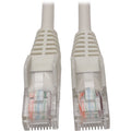 Tripp Lite 5ft Cat5 Cat5e Snagless Molded Patch Cable UTP White RJ45 M/M 5' - Category 5e for Network Device, Router, Switch, Printer, Server - 128 MB/s - Patch Cable - 5 ft - 1 x RJ-45 Male Network -...  - N001-005-WH - eCommerce Business Prime