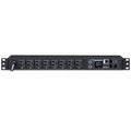 CyberPower PDU81001 100 - 120 VAC 15A Switched Metered-by-Outlet PDU - 8 Outlets, 12 ft, NEMA 5-15P, Horizontal, 1U, LCD, 3YR Warranty - PDU81001 - eCommerce Business Prime