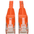 Tripp Lite 1ft Cat6 Snagless Molded Patch Cable UTP Orange RJ45 M/M 1' - Category 6 for Switch, Hub, Network Device, Router, Server, Modem, Network Adapter - 128 MB/s - Patch Cable - 1 ft - 1 x RJ-45 ...  - N201-001-OR - eCommerce Business Prime