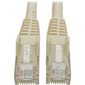 Tripp Lite 6ft Cat6 Snagless Molded Patch Cable UTP White RJ45 M/M 6' - Category 6 for Switch, Hub, Network Device, Router, Modem, Server, Network Adapter - 128 MB/s - Patch Cable - 6 ft - 1 x RJ-45 M...  - N201-006-WH - eCommerce Business Prime
