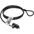 Tripp Lite Laptop Security Lock Keyed Theft Deterrent Cable 4ft 4' - Polyvinyl Chloride (PVC), Nickel, Zinc Alloy - 4 ft - For Notebook, Docking Station - SEC4K - eCommerce Business Prime