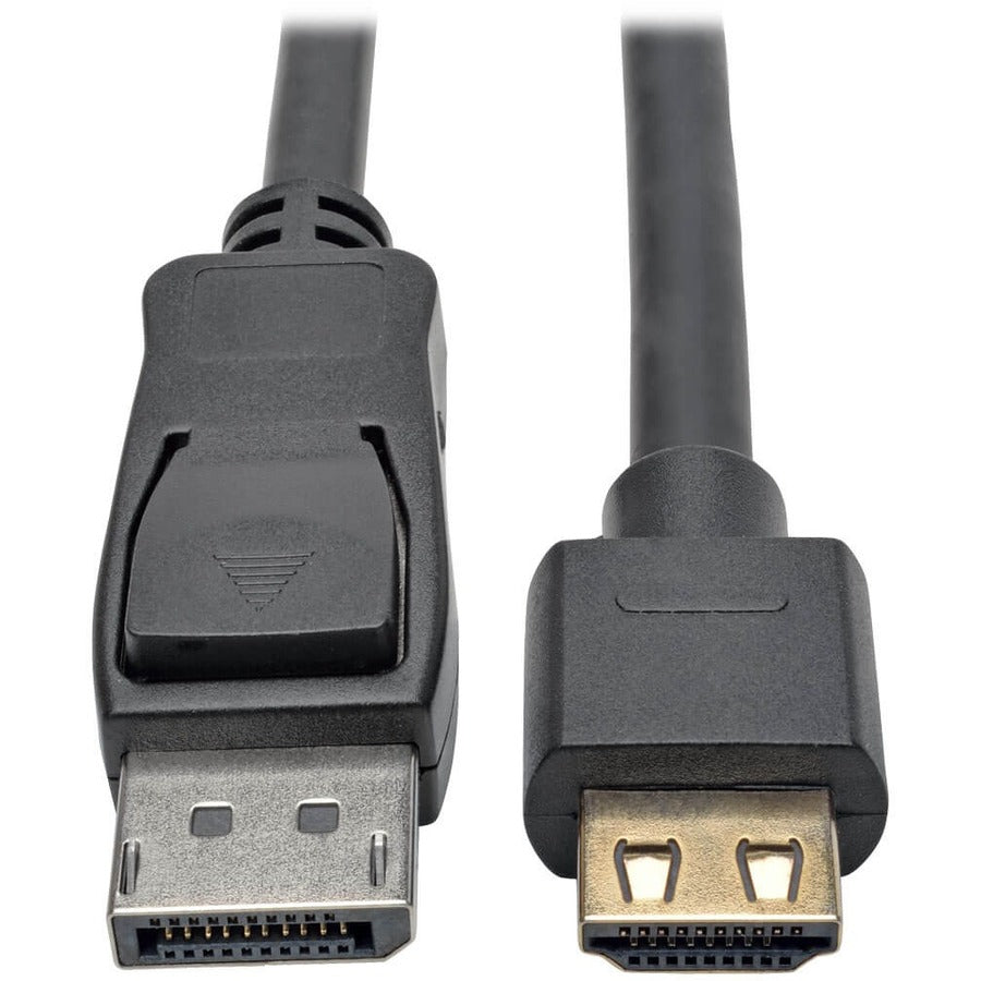 Tripp Lite DisplayPort to HDMI Adapter Cable Active DP 1.2a to HDMI 4K 6ft - DisplayPort/HDMI for Audio/Video Device, Monitor, Projector, HDTV, Graphics Card - 6 ft - 1 x HDMI Male Digital Audio/Video...  - P582-006-HD-V2A - eCommerce Business Prime