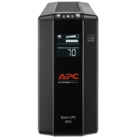 APC by Schneider Electric Back UPS Pro BX850M, Compact Tower, 850VA, AVR, LCD, 120V - Tower - 12 Hour Recharge - 2 Minute Stand-by - 120 V AC Input - 120 V AC Output - 8 x NEMA 5-15R - BX850M - eCommerce Business Prime