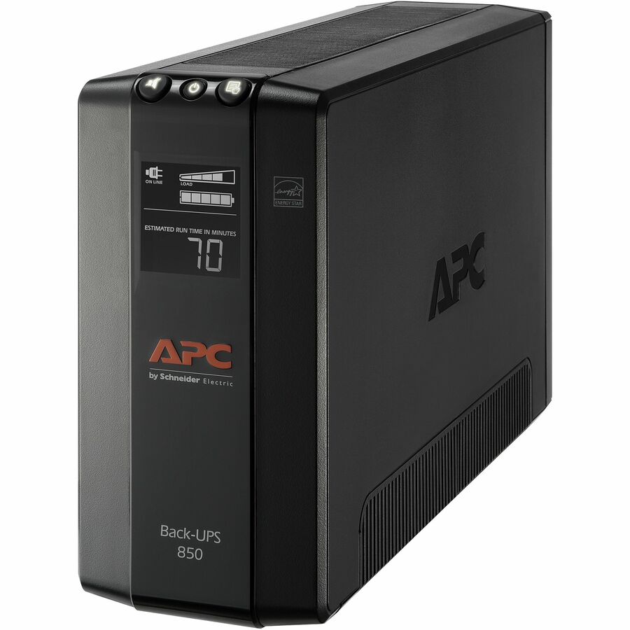APC by Schneider Electric Back UPS Pro BX850M, Compact Tower, 850VA, AVR, LCD, 120V - Tower - 12 Hour Recharge - 2 Minute Stand-by - 120 V AC Input - 120 V AC Output - 8 x NEMA 5-15R - BX850M - eCommerce Business Prime