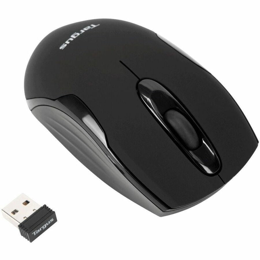 Targus W575 Wireless Mouse - Optical - Wireless - Radio Frequency - Black - USB - 1600 dpi - Scroll Wheel - AMW575TT - eCommerce Business Prime