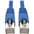 Tripp Lite Cat6a Snagless Shielded STP Patch Cable 10G, PoE, Blue M/M 20ft - Category 6a for Network Device, Switch, Modem, Router, Hub, Patch Panel, VoIP Device, Camera - 1.25 GB/s - Patch Cable - 20...  - N262-020-BL - eCommerce Business Prime