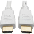 Tripp Lite High Speed HDMI 4K Cable Ultra HD Digital Video M/M White 10ft - HDMI for Audio/Video Device, Blu-ray Player, Gaming Console, Camera, A/V Receiver, Monitor, Projector, TV, iPad, Digital Vid...  - P568-010-WH - eCommerce Business Prime
