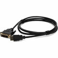 6ft HDMI 1.3 Male to DVI-D Single Link (18+1 pin) Male Black Cable For Resolution Up to 1920x1200 (WUXGA) - 100% compatible and guaranteed to work - HDMI2DVIDS6F - eCommerce Business Prime