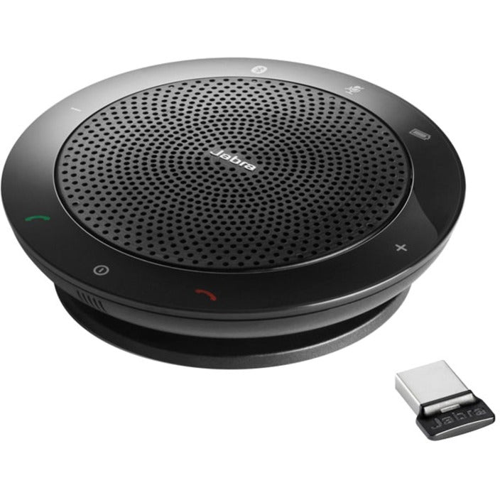 Jabra Speak 510 Speakerphone - USB - Headphone - Microphone - Battery - Desktop - 1 Pack - GSA7510-109 - eCommerce Business Prime