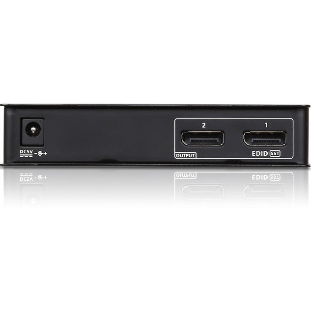 ATEN 2-Port 4K DisplayPort Splitter-TAA Compliant - 4096 x 2160 - DisplayPort - Metal - VS192 - eCommerce Business Prime